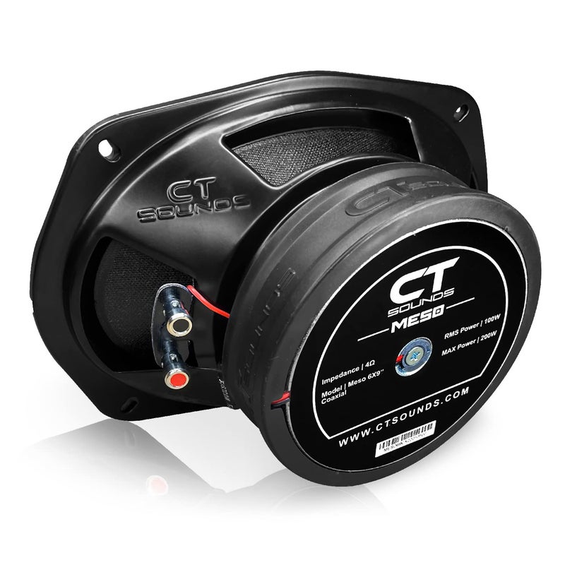 CT Sounds مكبرات صوت سيارة CT Sounds Meso 6x9 بقدرة 400 واط ثنائية الاتجاه، زوج - Image 4